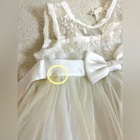 Baby Girls Sleeveless Dress Day/Evening Party Formal Gown - Picture 7 of 8